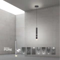 Lampa wisząca sufitowa PURE-VEGA 4 - punktowa czarny PaulNeuhaus - 2211-18