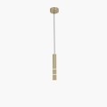 Lampa wisząca sufitowa PURE-VEGA 4 - punktowa mosiądz matowy PaulNeuhaus - 2211-60