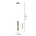 Lampa wisząca sufitowa PURE-VEGA 4 - punktowa mosiądz matowy PaulNeuhaus - 2211-60