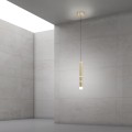 Lampa wisząca sufitowa PURE-VEGA 4 - punktowa mosiądz matowy PaulNeuhaus - 2211-60