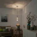 Lampa wisząca sufitowa PURE-VEGA 4 - punktowa Aluminum PaulNeuhaus - 2211-95