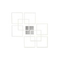 Lampa sufitowa Q-INIGO 8 - punktowa srebrny PaulNeuhaus - 6015-55