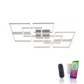 Lampa sufitowa Q-INIGO 8 - punktowa srebrny PaulNeuhaus - 6015-55