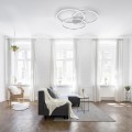 Lampa sufitowa Q-KATE 3 - punktowa Aluminum PaulNeuhaus - 6579-95