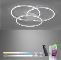 Lampa sufitowa Q-KATE 3 - punktowa Aluminum PaulNeuhaus - 6579-95