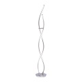 Lampa podłogowa stojąca Q-MALINA 2 - punktowa srebrny PaulNeuhaus - 439-55