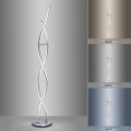 Lampa podłogowa stojąca Q-MALINA 2 - punktowa srebrny PaulNeuhaus - 439-55