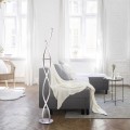 Lampa podłogowa stojąca Q-MALINA 2 - punktowa srebrny PaulNeuhaus - 439-55