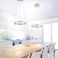Lampa wisząca sufitowa Q-VITO 1 - punktowa srebrny PaulNeuhaus - 8410-55