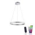 Lampa wisząca sufitowa Q-VITO 1 - punktowa srebrny PaulNeuhaus - 8411-55