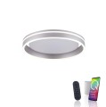 Lampa sufitowa Q-VITO 1 - punktowa srebrny PaulNeuhaus - 8414-55