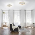 Lampa sufitowa Q-VITO 1 - punktowa mosiądz matowy PaulNeuhaus - 8414-60