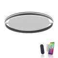 Lampa sufitowa Q-VITO 1 - punktowa antracyt PaulNeuhaus - 8418-13