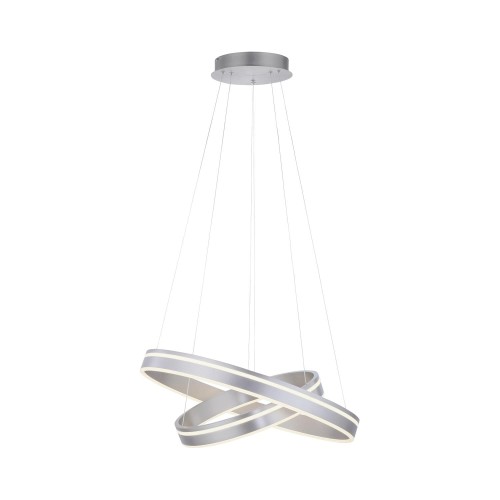 Lampa wisząca sufitowa Q-VITO 2 - punktowa srebrny PaulNeuhaus - 8420-55