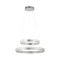 Lampa wisząca sufitowa Q-VITO 2 - punktowa srebrny PaulNeuhaus - 8420-55