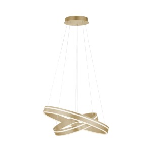 Lampa wisząca sufitowa Q-VITO 2 - punktowa mosiądz matowy PaulNeuhaus - 8420-60