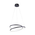 Lampa wisząca sufitowa ROMAN 1 - punktowa czarny PaulNeuhaus - 2472-18