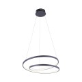 Lampa wisząca sufitowa ROMAN 1 - punktowa czarny PaulNeuhaus - 2472-18