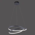 Lampa wisząca sufitowa ROMAN 1 - punktowa czarny PaulNeuhaus - 2472-18
