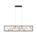 Lampa wisząca sufitowa SELINA 4 - punktowa czarny PaulNeuhaus - 2416-18