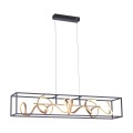 Lampa wisząca sufitowa SELINA 4 - punktowa czarny PaulNeuhaus - 2416-18