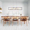 Lampa wisząca sufitowa SELINA 4 - punktowa czarny PaulNeuhaus - 2416-18