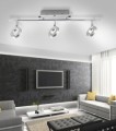 Lampa sufitowa SILEDA 3 - punktowa Aluminummatt PaulNeuhaus - 6785-96