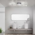 Lampa sufitowa SILEDA 4 - punktowa Aluminummatt PaulNeuhaus - 6786-96