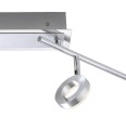 Lampa sufitowa SILEDA 4 - punktowa Aluminummatt PaulNeuhaus - 6786-96