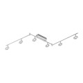 Lampa sufitowa SILEDA 6 - punktowa Aluminummatt PaulNeuhaus - 6787-96