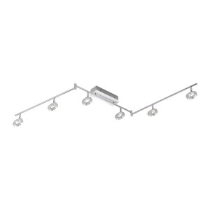 Lampa sufitowa SILEDA 6 - punktowa Aluminummatt PaulNeuhaus - 6787-96