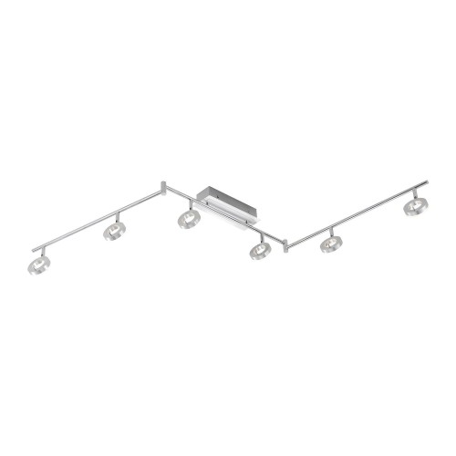 Lampa sufitowa SILEDA 6 - punktowa Aluminummatt PaulNeuhaus - 6787-96