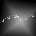 Lampa sufitowa SILEDA 6 - punktowa Aluminummatt PaulNeuhaus - 6787-96