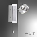 Kinkiet ścienny SILEDA 1 - punktowa Aluminummatt PaulNeuhaus - 9785-96