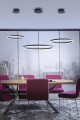 Lampa wisząca sufitowa TITUS 1 - punktowa antracyt PaulNeuhaus - 2382-13