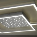 Lampa sufitowa YUKI 3 - punktowa srebrny PaulNeuhaus - 6024-55