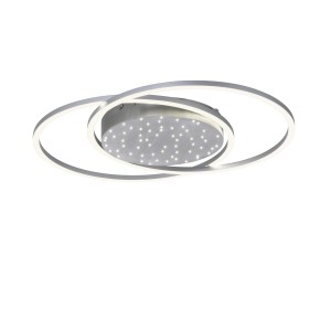 Lampa sufitowa YUKI 3 - punktowa srebrny PaulNeuhaus - 6025-55