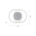 Lampa sufitowa YUKI 3 - punktowa srebrny PaulNeuhaus - 6025-55