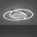 Lampa sufitowa YUKI 3 - punktowa srebrny PaulNeuhaus - 6025-55