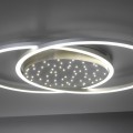 Lampa sufitowa YUKI 3 - punktowa srebrny PaulNeuhaus - 6025-55