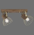 Lampa sufitowa ALAMI 2 - punktowa mosiądz matowy LeuchtenDirekt - 11487-60
