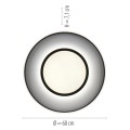 Lampa sufitowa ARENDA 1 - punktowa czarny LeuchtenDirekt - 11627-18