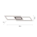 Lampa sufitowa ASMIN 1 - punktowa czarny LeuchtenDirekt - 14694-18