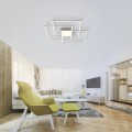 Lampa sufitowa ASMIN 4 - punktowa srebrny LeuchtenDirekt - 14713-55