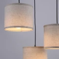 Lampa sufitowa BARK 3 - punktowa drewna LeuchtenDirekt - 11236-79