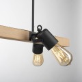 Lampa wisząca sufitowa CANOP 4 - punktowa czarny LeuchtenDirekt - 15630-18