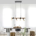 Lampa wisząca sufitowa CANOP 4 - punktowa czarny LeuchtenDirekt - 15630-18