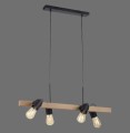 Lampa wisząca sufitowa CANOP 4 - punktowa czarny LeuchtenDirekt - 15630-18