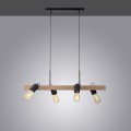 Lampa wisząca sufitowa CANOP 4 - punktowa czarny LeuchtenDirekt - 15630-18