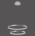 Lampa wisząca sufitowa CIRCLE 2 - punktowa srebrny LeuchtenDirekt - 11525-21